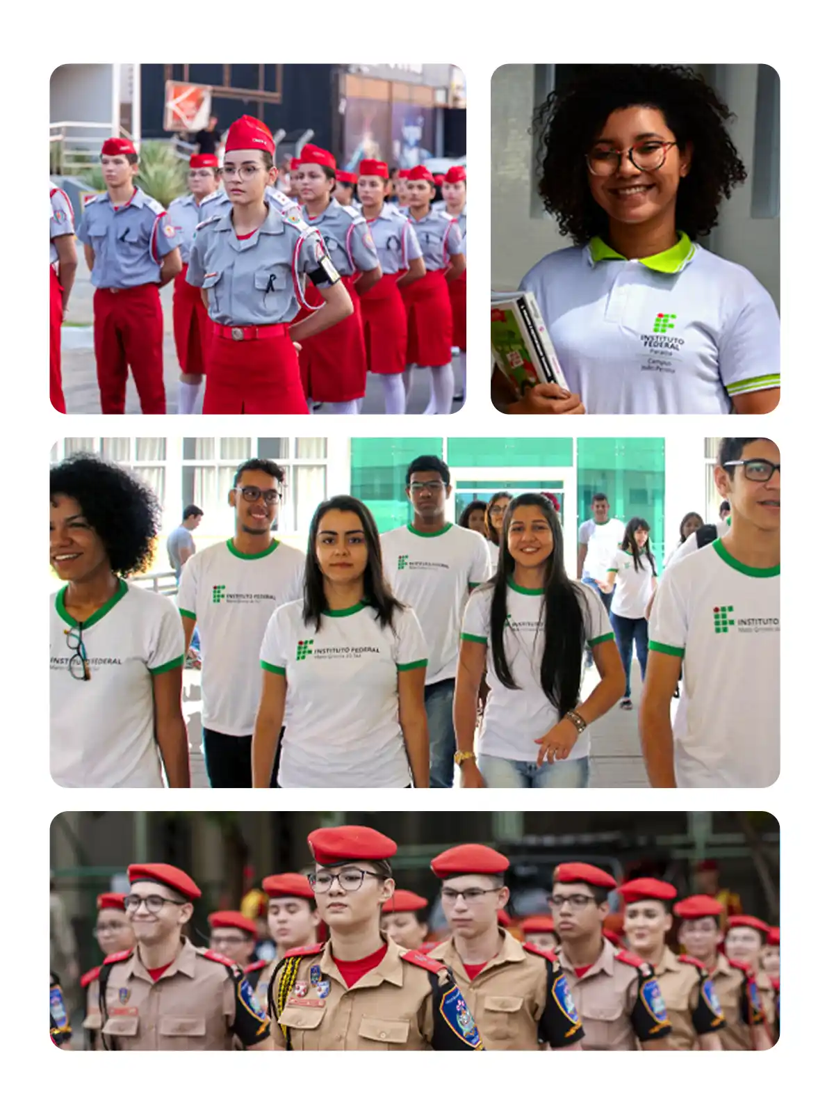 Colégio Militar e Instituto Federal